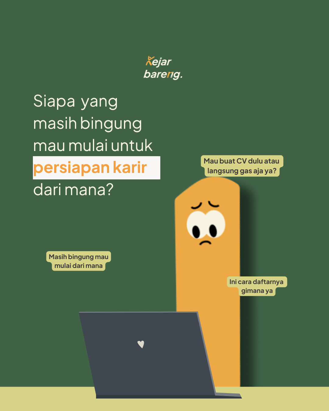 Career Confusion Illustration